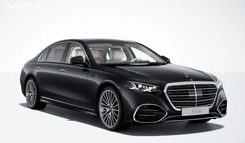 Mercedes-Benz Třídy S (2026) S 450d 4M AMG LONG | BÉŽOVÁ - fotka 3 z 15