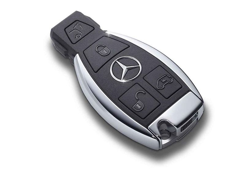 Klíč od vozu značky Porsche