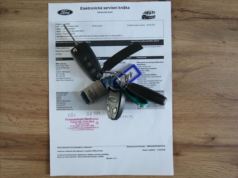 Ford Transit 2,0 TDCi,96kW,1majČR,9míst,DPH - fotka 24 z 25