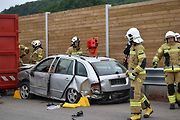 Poláci otevřou během letních prázdnin poslední úsek S3 u hranic s Českem Bolków - Kamienna Góra. V úterý tam prováděli cvičení záchranných složek.