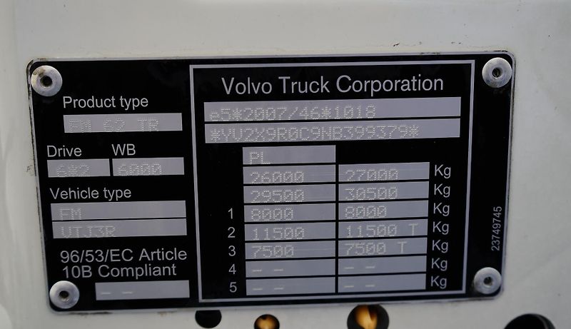 Volvo FM (2022) 380 / EURO 6 / CHŁODNIA + WIND - fotka 11 z 52