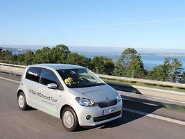Škoda Citigo CNG.