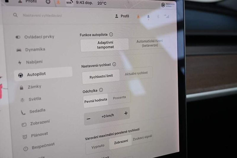 Tesla Model 3 (2019) RWD LED Kamera Range Plus 229 - fotka 22 z 33