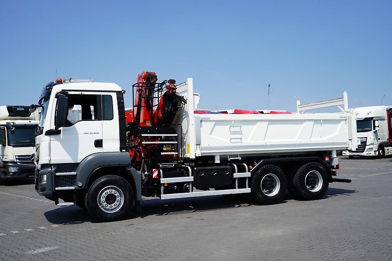 MAN TGS (2019) 33.420 / E 6 / WYWROTKA + HDS  - fotka 33 z 62