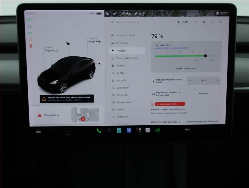 Tesla Model Y (2021) Long Range AWD 75kWh, SoH 92% - fotka 11 z 21