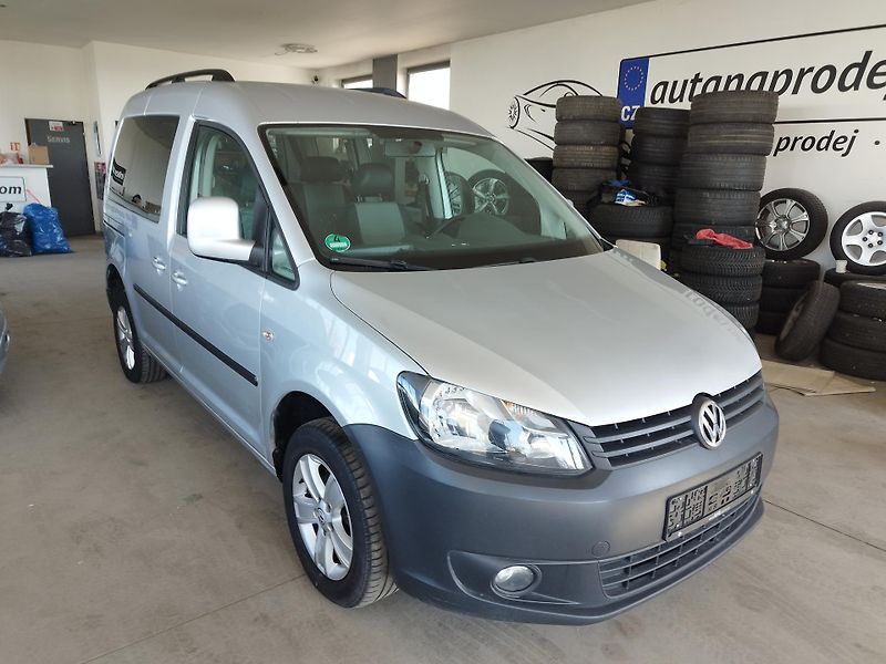 Volkswagen Caddy (2011) 2,0TDI,4X4,KLIMA,ALU,7MÍST - fotka 1 z 28