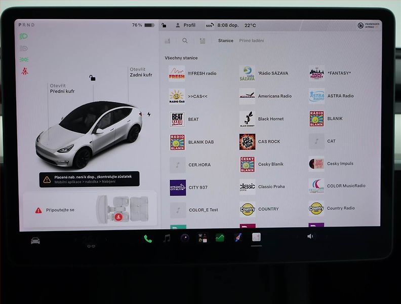 Tesla Model Y (2021) Long Range AWD 75kWh, SoH 95% - fotka 12 z 23