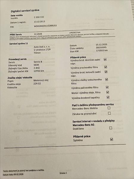 Mercedes-Benz Třídy C 2,1 200d  NOVÉ V ČR,VÝHŘEVY - fotka 32 z 32