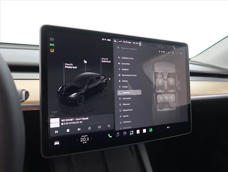 Tesla Model Y (2022) Long Range AWD 79kWh, SoH 92% - fotka 29 z 33