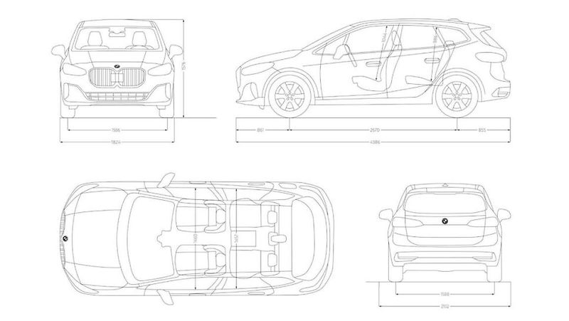 BMW Řada 2 218d Active Tourer - fotka 6 z 6