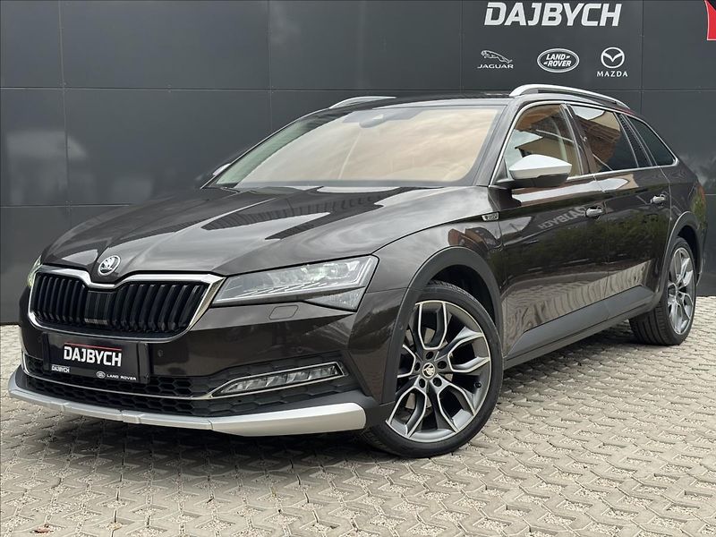 Škoda Superb 2,0 TDI 140kW Scout 4x4 DSG ČR - fotka 1 z 31