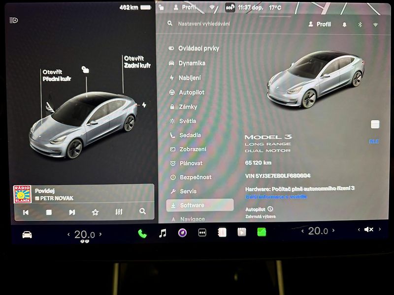 Tesla Model 3 LONG RANGE 4x4 1 MAJITEL - fotka 42 z 46