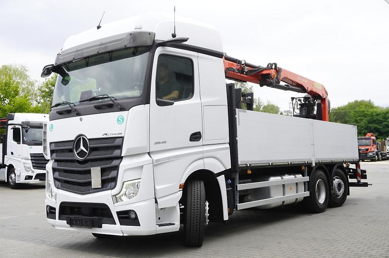 Mercedes-Benz Actros (2022) 2545 MP5 / 60 tho. km / crane - fotka 11 z 30