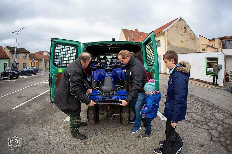 Vánočka 2024. Podívejte se, jak vypadal tradiční sraz motorkářů ve Slavkově.