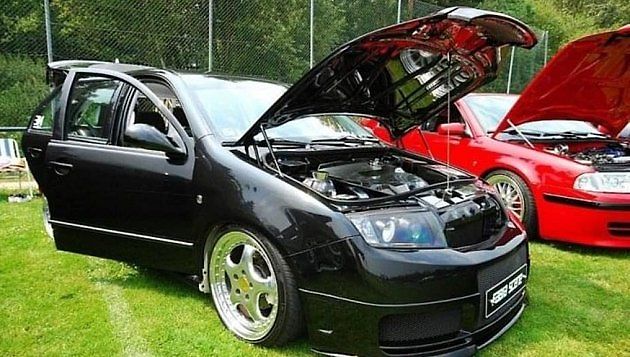 Jan Bareš a jeho koníček v podobě tuningu automobilů., zdroj: Se svolením Jana Bareše