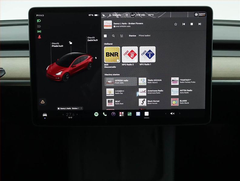 Tesla Model 3 (2021) Long Range 4WD 79kWh, SoH 92% - fotka 15 z 22