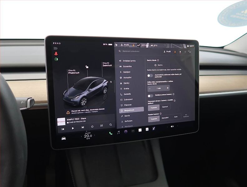 Tesla Model Y (2022) Long Range AWD 79kWh, SoH 92% - fotka 26 z 33