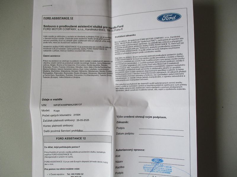Ford Kuga 2.5 PHEV ST-LINE 29tkm! - fotka 49 z 50
