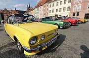 Setkání majitelů vozů Škoda 110R v Chebu.