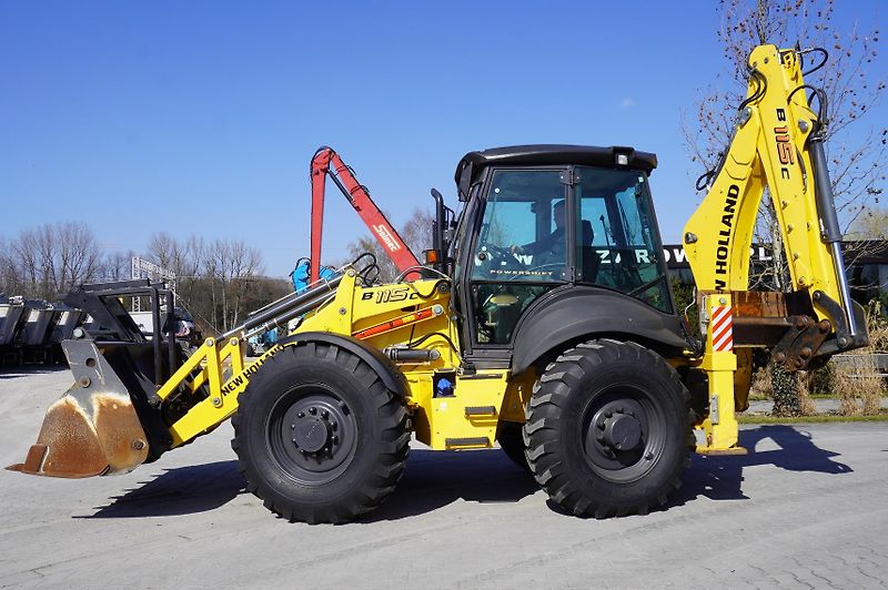 New Holland (2021) B 115 C backhoe loader/1000mth - fotka 14 z 24