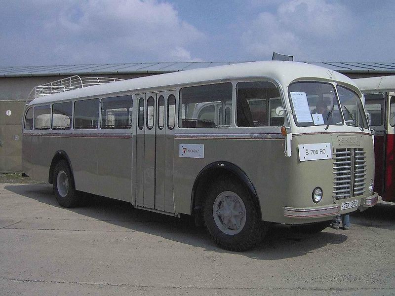 V Maďarsku focené vozy Škoda 706.