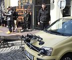 Z natáčení komedie Když se zhasne v Olomouci
