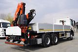 Mercedes-Benz (2018) Arocs 2633 flatbed truck/Crane - náhled 4