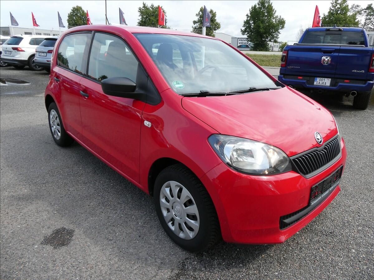 Škoda Citigo 1,0 MPi 5.dveří, KLIMATIZACE