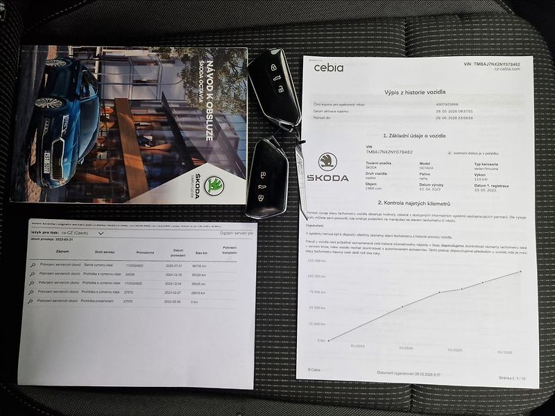 Škoda Octavia 2.0 TDI 110kw,původ ČR,1.Maj. - fotka 48 z 50