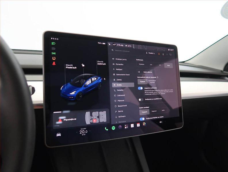 Tesla Model 3 (2021) Std Range Plus 55kWh, SoH 85% - fotka 27 z 32