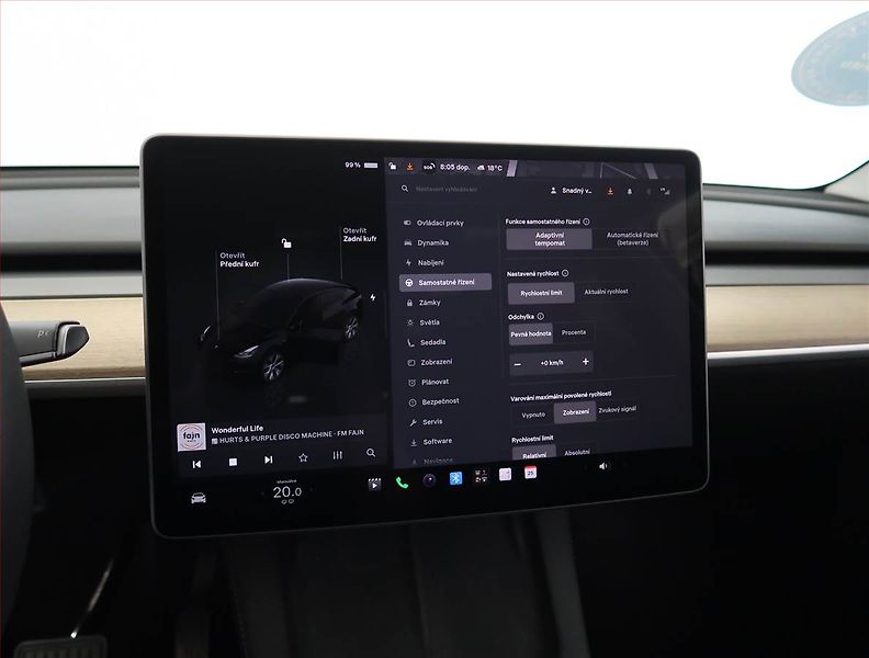 Tesla Model Y (2022) RWD LFP 60kWh, SoH 95% - fotka 22 z 33