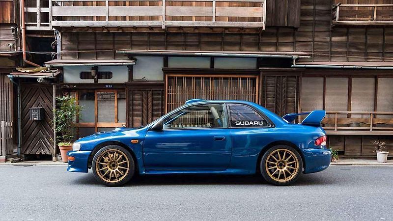 Subaru Impreza S5 WRC STI.