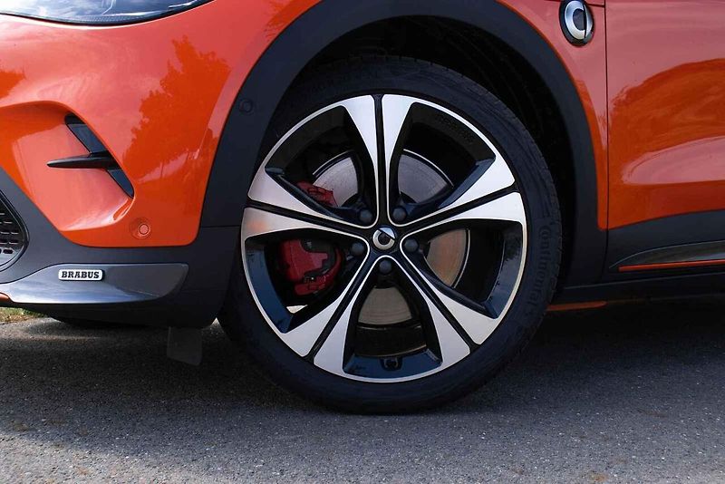 Smart#3 Brabus testoval Matěj Myška.