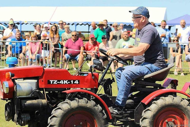 Traktoriáda se konala v sobotu 14. června v Tvořihrázi.