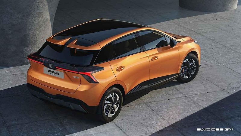 MG4 Electric je prostorný pětidvéřový hatchback s moderním designem, elektromotor tohoto vozu pohání zadní nápravu.