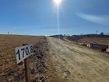 Stavba dálnice D3 nedaleko Nažidel. Úsek Nažidla - Dolní Dvořiště. Lokalita vzdálená jen pár stovek metrů od místa tragické nehody.