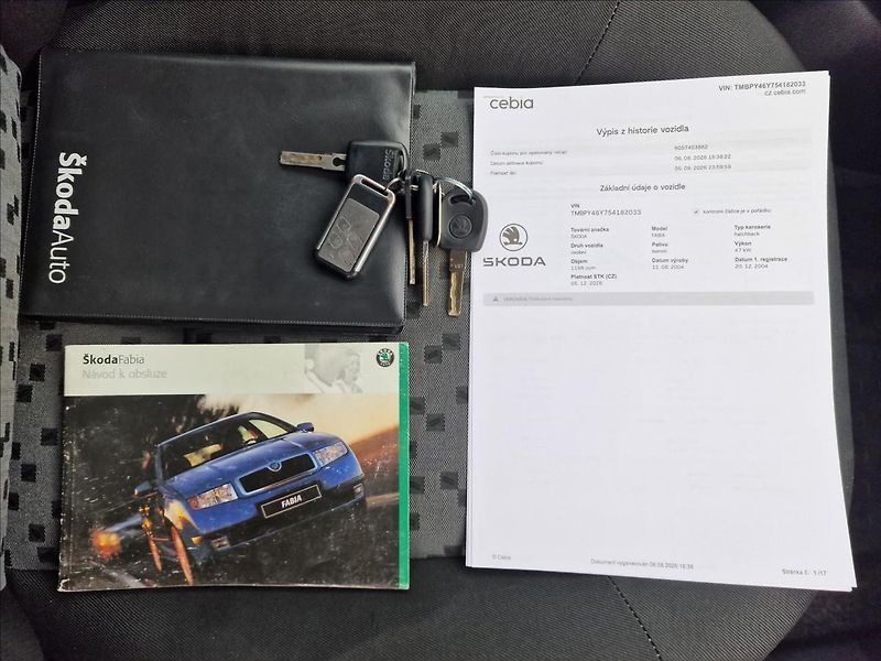 Škoda Fabia 1.2i 47kW,původ ČR - fotka 39 z 39