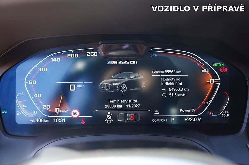 BMW Řada 4 M440i xDrive/Mpaket/375 PS/Las - fotka 10 z 14