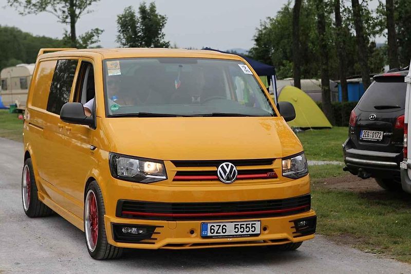 VW Transporter sraz u Lipna