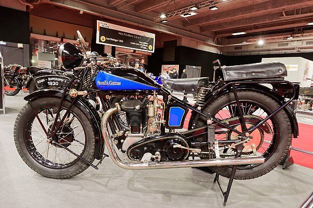 Motocykl Monet-Goyon model H z roku 1930., zdroj: Wikimedia Commons, Thesupermat, CC BY-SA 4.0