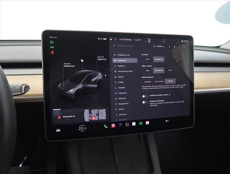 Tesla Model Y (2022) Long Range AWD 79kWh, SoH 89% - fotka 19 z 33