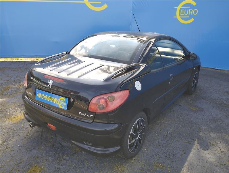 Peugeot 206 1,6 80KW  CC - fotka 4 z 11