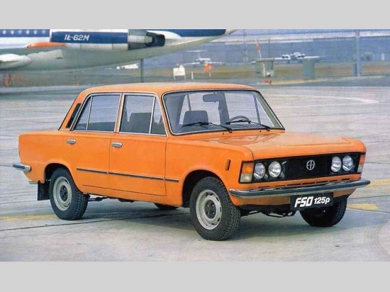Polski Fiat 125p.