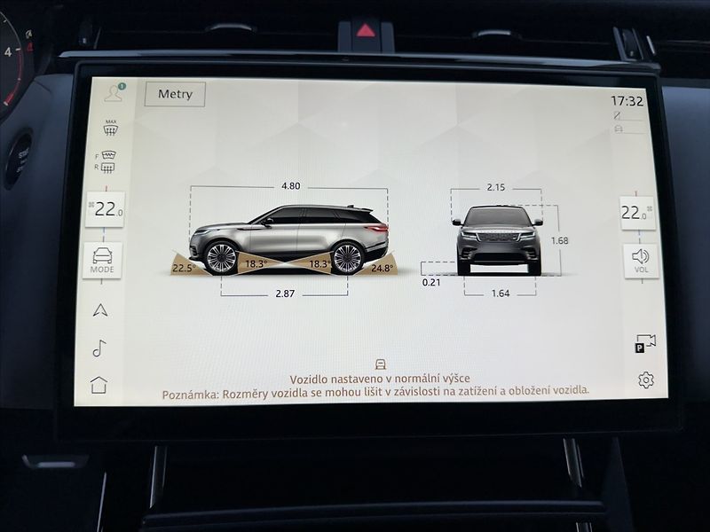 Land Rover Range Rover Velar (2026) 3,0 DYNAMIC SE D300 - fotka 21 z 31