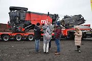 Slavnostní zahájení stavby dalšího úseku dálnice D7 se konalo v pátek 6. prosince v Třebízi.