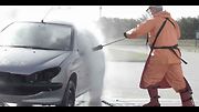 Ukázka využití vysokého tlaku vody