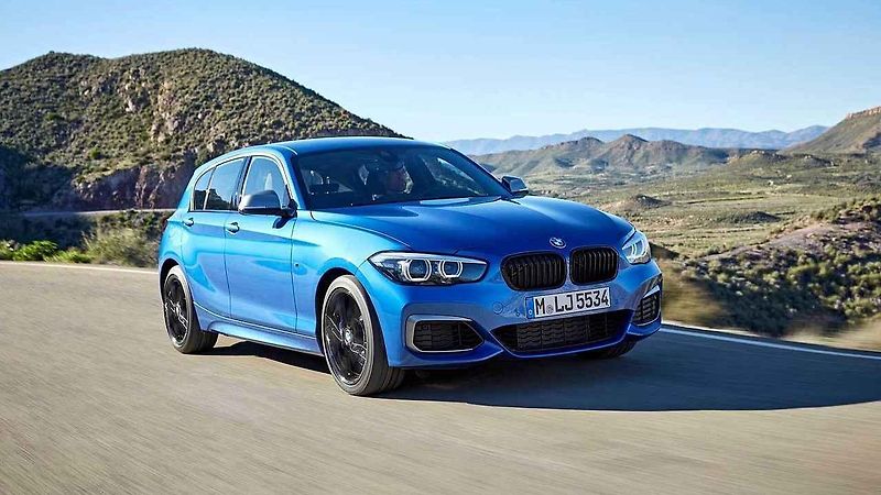 BMW řady 1 po faceliftu.
