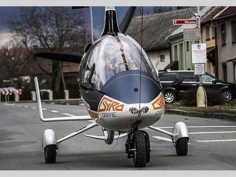 GyroDrive je první vírník homologovaný pro silniční provoz.