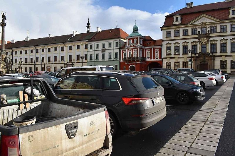 Nový parkovací dům v Hradci Králové
