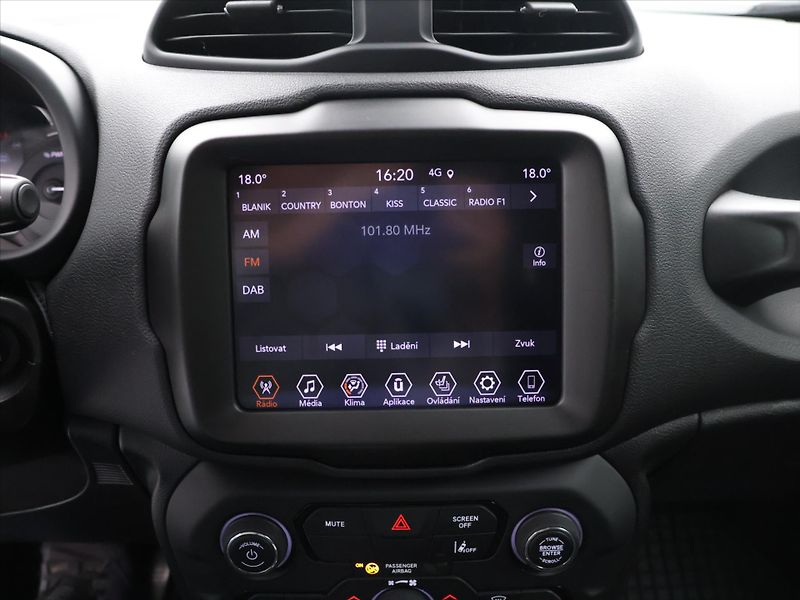 Jeep Renegade 1,3 Turbo 96kW PHEV eAWD Aut. - fotka 22 z 33